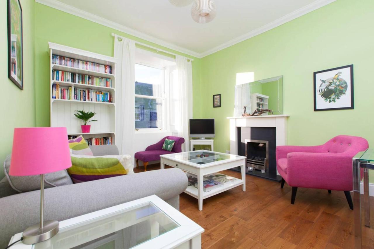 Bright And Modern Causewayside Apartment Edinburgh Bagian luar foto